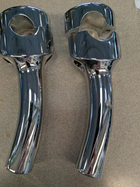 0602-0178 Drag Specialties Yamaha Xvs950 5.5 Inch Chrome Handlebar Risers