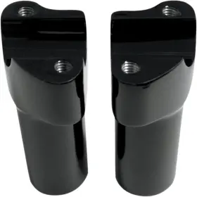0602-0351 Drag Specialties 1-1/4 Inch Straight Buffalo Risers - 3 Black 0602-0351 Drag Specialties 1-1/4 Inch Straight Buffalo Risers - 3 Black