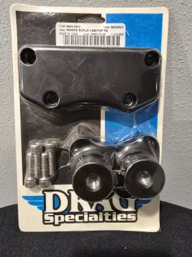 0602-0811 Drag Specialties Handlebar Riser And Top Clamp Kit 1-1/2 Inch Buffalo Flat Black 0602-0811 Drag Specialties Handlebar Riser And Top Clamp Kit 1-1/2 Inch Buffalo Flat Black