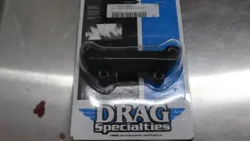 0603-0245 Drag Specialties Black Handlebar Top Clamp For Harley Sportster Nightster Dyna Softail Chopper