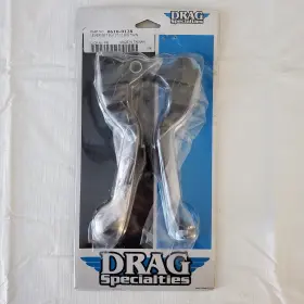 0610-0128 Drag Specialties Big Twin Black Lever Set For 07-12 Harley Davidson 0610-0128 Drag Specialties Big Twin Black Lever Set For 07-12 Harley Davidson