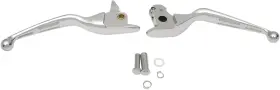 0610-0792 Drag Specialties Slotted Wide Blade Lever Set