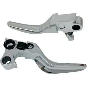 0610-2302 Drag Specialties Short Lever Set - Chrome 0610-2302 Drag Specialties Short Lever Set - Chrome