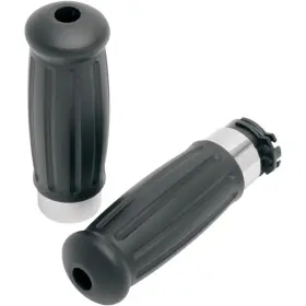 0630-0594 Drag Specialties Vintage Style Grips Black