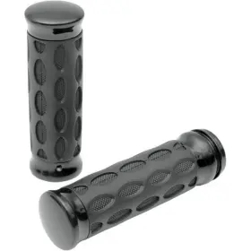 0630-0774 Drag Specialties Custom Rubber Grips - Black 0630-0774 Drag Specialties Custom Rubber Grips - Black