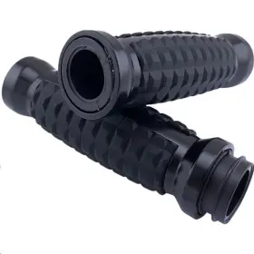 0630-2642 Drag Specialties Grenade Grips - Matte Black 0630-2642 Drag Specialties Grenade Grips - Matte Black