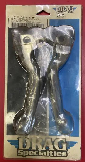 Ds-273139 Drag Specialties 07-0562/3-bc307 Wide Blade Lever Set - Chrome Ds-273139 Drag Specialties 07-0562/3-bc307 Wide Blade Lever Set - Chrome
