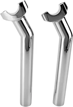 241604 Drag Specialties Forged Aluminum Handlebar Risers - 8-1/2 Inch Pullback 241604 Drag Specialties Forged Aluminum Handlebar Risers - 8-1/2 Inch Pullback