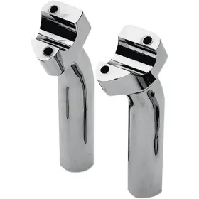 Ds-290112 Drag Specialties Chrome 5-1/2 Inch Buffalo Pullback Risers