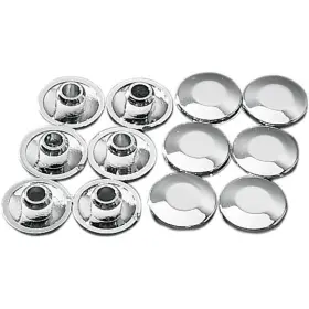 Ds-290605 Drag Specialties Chrome Handlebar Clamp Plug