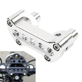 Dreamhighh 550754587840 Handlebar Riser Top Clamp Mount Fit Harley Sportster Softail Dyna Road King Chro