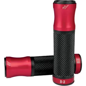 D3rd Driven D3 Red/black Grips For 7/8 Inch Handlebars D3rd Driven D3 Red/black Grips For 7/8 Inch Handlebars