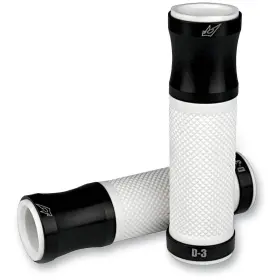 D3bk Driven Racing D3bk/wt D3 Grips - Black/white D3bk Driven Racing D3bk/wt D3 Grips - Black/white