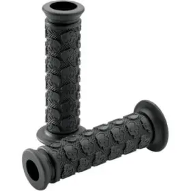 D701bko Driven Racing Skully Grips Black