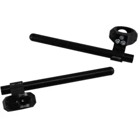 Dhclor50bk Driven Racing Black 50 Mm Halo Riser Clip-on Handlebars Open Box