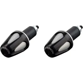 Dxb-bk2 Driven Racing Bar End Weight - Black/silver Dxb-bk2 Driven Racing Bar End Weight - Black/silver