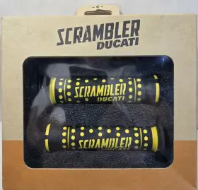 96280231a Ducati 1 New Genuine Scrambler Grips Flat Track Racing Grip Set Oem