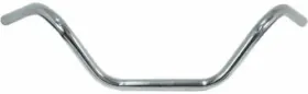 0601-3297 Emgo 07-92427 1 Inch Dimple Handlebar Harley Sport Rise - Chrome Gloss