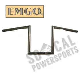0793430b Emgo 1 Inch Ape Hanger Handlebar - 10 Black 0793430b Emgo 1 Inch Ape Hanger Handlebar - 10 Black
