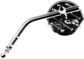 20-06845 Emgo Buffalo Mirror Left 3 Inch Chrome