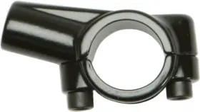 20-28125 Emgo Handlebar Mirror Mount For 7/8 Inch - Black Motorcycle Atv/utv