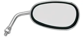 20-86835 Emgo Lil Cruiser Mirror Oval 10mm Chrome Universal 20-86835 Emgo Lil Cruiser Mirror Oval 10mm Chrome Universal