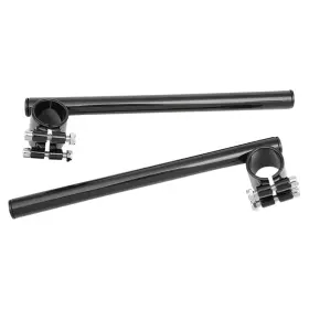 23-93132 Emgo 7/8 Inch Steel Clip-on Handlebars - 33mm Gloss Black 23-93132 Emgo 7/8 Inch Steel Clip-on Handlebars - 33mm Gloss Black