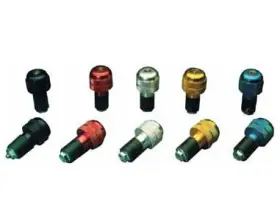 23-96462 Emgo Fits International Anti-vibration Bar Ends - Silver
