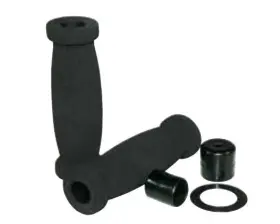 42-20500 Emgo Foam Grips - Black