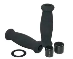 42-21100 Emgo Foam Barrel Grips - Black