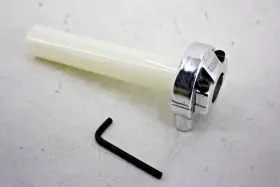 44-97771 Emgo 7/8 Inch Chrome Throttle Housing And Tube Push Pull Mikuni Rs Tm Keihin Cr 44-97771 Emgo 7/8 Inch Chrome Throttle Housing And Tube Push Pull Mikuni Rs Tm Keihin Cr