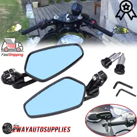 2030ty01001 Eway Handle Bar End Mirrors Motorcycle Rear View Wing Mirror For Harley Honda Yamaha 2030ty01001 Eway Handle Bar End Mirrors Motorcycle Rear View Wing Mirror For Harley Honda Yamaha