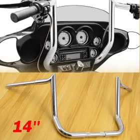 Mallboooo1hloooo2929zb-1f Eway For 86-up Harley Cvo Flhx Flht Chrome 14 Inch Meathook Hanger Bar Handlebar 1 1/4ftft Mallboooo1hloooo2929zb-1f Eway For 86-up Harley Cvo Flhx Flht Chrome 14 Inch Meathook Hanger Bar Handlebar 1 1/4ftft