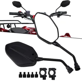 Masboo3ooo51ooo1p Eway For Polaris Honda Kawasaki 7/8 Inch 22mm Handle Bar Rear View Side Mirrors Universal Masboo3ooo51ooo1p Eway For Polaris Honda Kawasaki 7/8 Inch 22mm Handle Bar Rear View Side Mirrors Universal