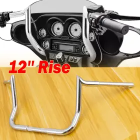 Masboooo1hloooo2928zb-1f Eway 12 Inch Meathook Ape Hanger Bars Handlebars For Harley Street Glide Electra Flhx Cvo Masboooo1hloooo2928zb-1f Eway 12 Inch Meathook Ape Hanger Bars Handlebars For Harley Street Glide Electra Flhx Cvo