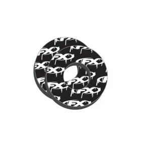 09-67900 Factory Effex Grip Donuts Fx Black White 09-67900 Factory Effex Grip Donuts Fx Black White