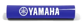 23-66220 Factory Effex Yamaha 10in Bar Pad Blue White 23-66220 Factory Effex Yamaha 10in Bar Pad Blue White