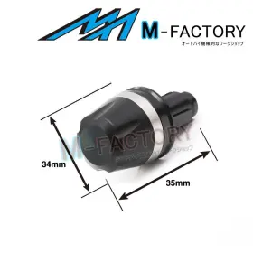 Cl3beaobxxhoff117 Fastbolt Cnc Billet Aob Replacement Bar Ends Slider For Honda Vfr 1200 F 2010-2016 Cl3beaobxxhoff117 Fastbolt Cnc Billet Aob Replacement Bar Ends Slider For Honda Vfr 1200 F 2010-2016