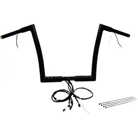 701912-b Fat Baggers Handlebar Kit - Flat Top 12 Inch Black