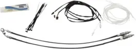 109614-b Fat Baggers Inc. Ez Install Handlebar Kit - Black Braided 14 Inch -16 109614-b Fat Baggers Inc. Ez Install Handlebar Kit - Black Braided 14 Inch -16