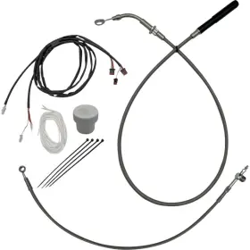119016 Fat Baggers Inc. Ez Install Plus Handlebar Installation Kit - Braided 119016 Fat Baggers Inc. Ez Install Plus Handlebar Installation Kit - Braided