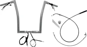 749916 Fat Baggers Inc. 1-1/4 Inch Ez Install Flat Top Handlebar - 16