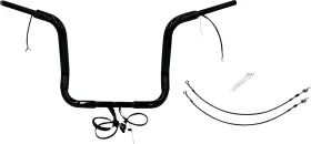 801514-b Fat Baggers Inc. Ez Install Wired 1-1/2 Inch Round Top Handlebar Kit - 14 Black 801514-b Fat Baggers Inc. Ez Install Wired 1-1/2 Inch Round Top Handlebar Kit - 14 Black