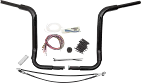 809416-b Fat Baggers Inc. 1-1/2 Inch Ez Install Rounded Top Handlebar Kit - 16 Black 809416-b Fat Baggers Inc. 1-1/2 Inch Ez Install Rounded Top Handlebar Kit - 16 Black