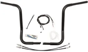 909516-b Fat Baggers Inc. 1 1/4 Inch Ez Install Round Top Black Handlebar Kit 909516-b Fat Baggers Inc. 1 1/4 Inch Ez Install Round Top Black Handlebar Kit