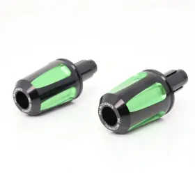 Mffrbe555xxm8mffsn126004 Fireriderworld Dual Color Cnc Bar Ends Pair For Kawasaki Ninja 400 2018 2019 2020 2021 2022 23