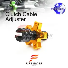 Mffrpca01bgdmffsn1004 Fireriderworld Cnc Gold M8 Clutch Cable Adjuster For Nc 750 X 14 15 16 17 18 19 20 21