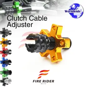 Mffrpca01bgdmffsn1018 Fireriderworld Cnc Gold M8 Clutch Cable Adjuster For Vulcan S 650 15 16 17 18 19 20 21 22