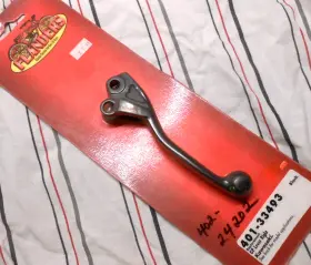 401-33493 Flanders Front Brake Lever Kx80 Kx100 Kx125 Kx250 Kx500 Vintage Motocross A1 401-33493 Flanders Front Brake Lever Kx80 Kx100 Kx125 Kx250 Kx500 Vintage Motocross A1