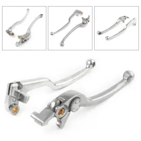 Flashbuyeasy 550752129011 2x Brake Clutch Hand Control Levers Chrome For Yamaha Yzf R1 R6 R6s Fz1/fzs1000 Flashbuyeasy 550752129011 2x Brake Clutch Hand Control Levers Chrome For Yamaha Yzf R1 R6 R6s Fz1/fzs1000